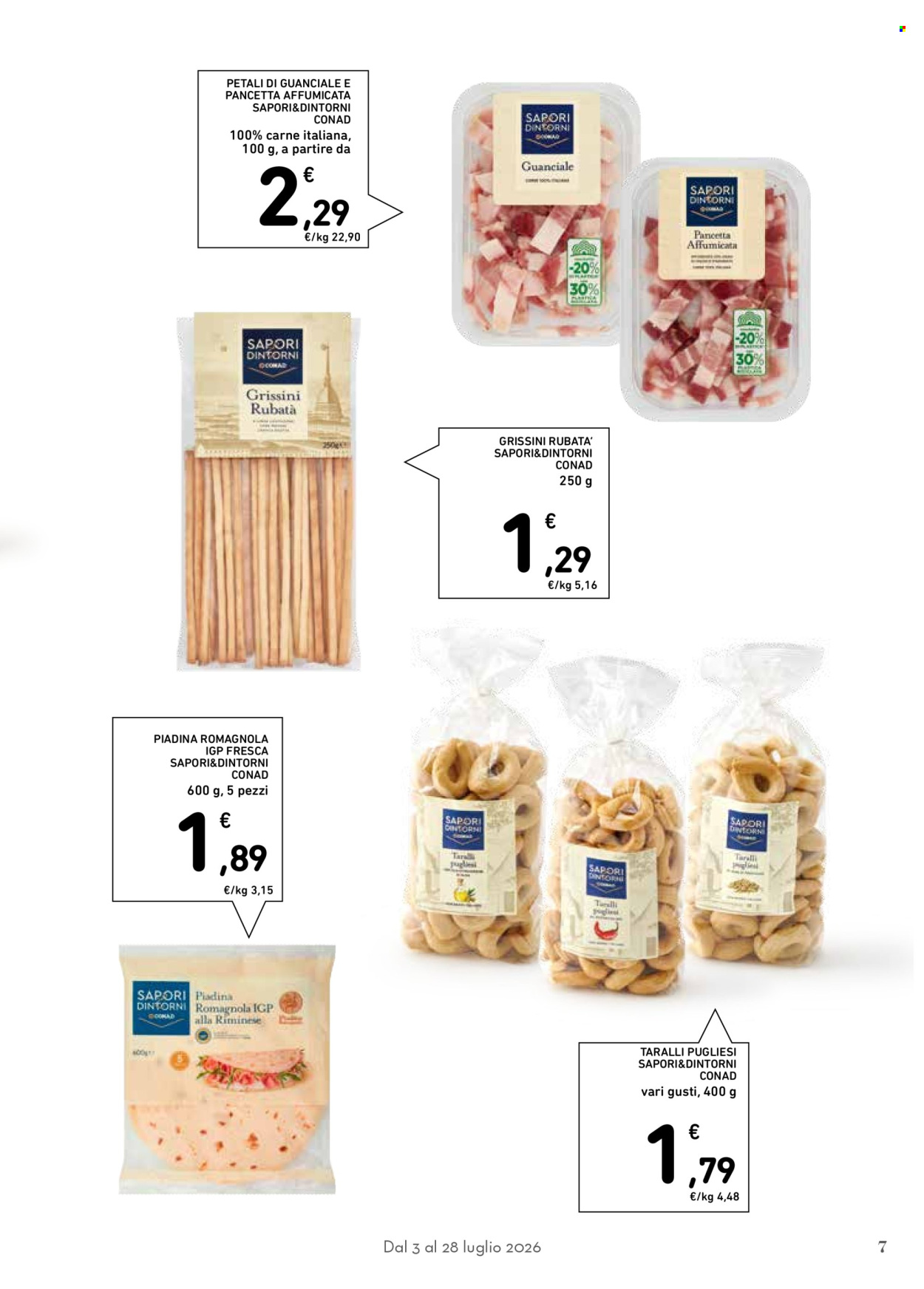 Volantino Conad - 3/7/2026 - 28/7/2026. Pagina 7