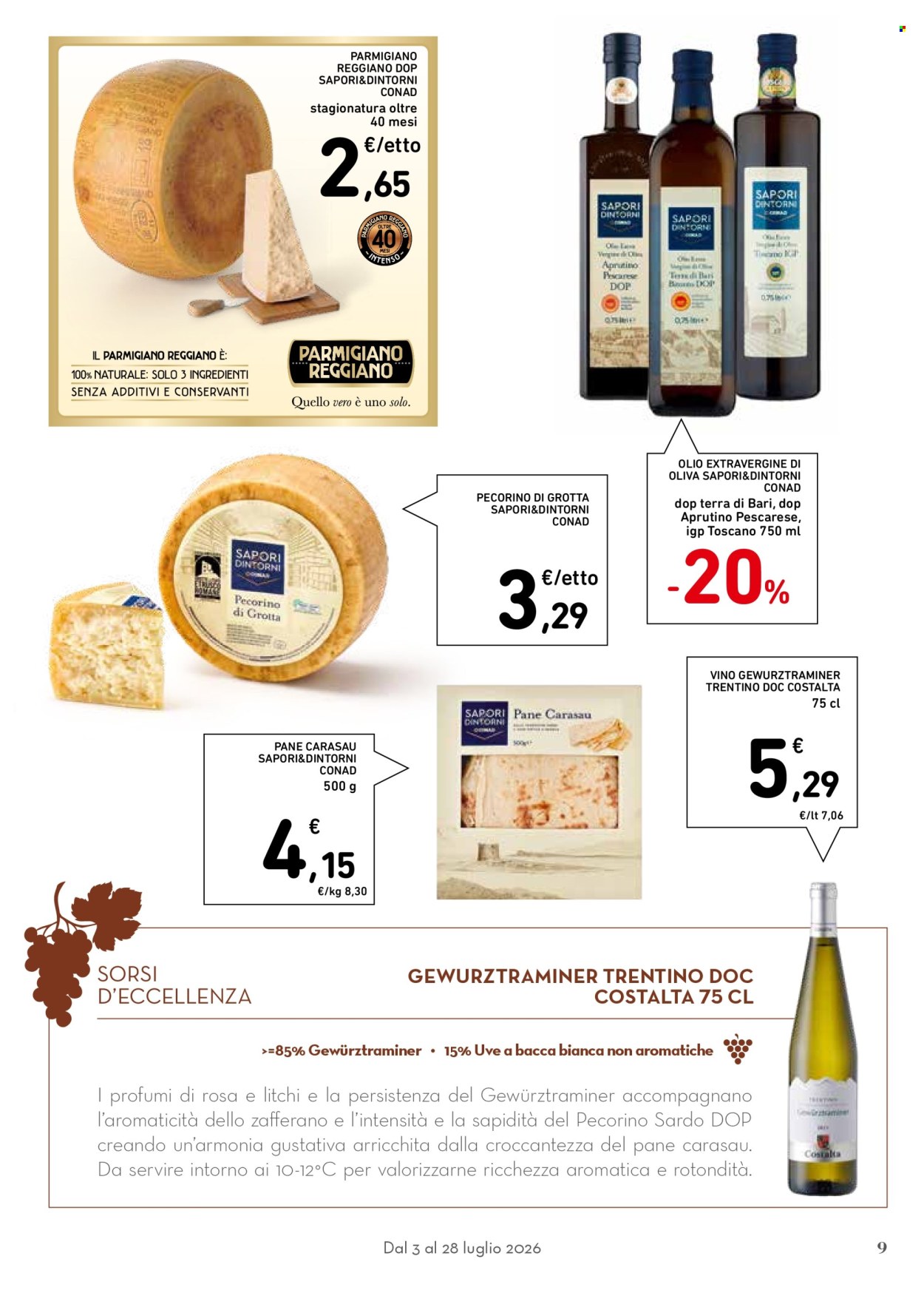 Volantino Conad - 3/7/2026 - 28/7/2026. Pagina 9