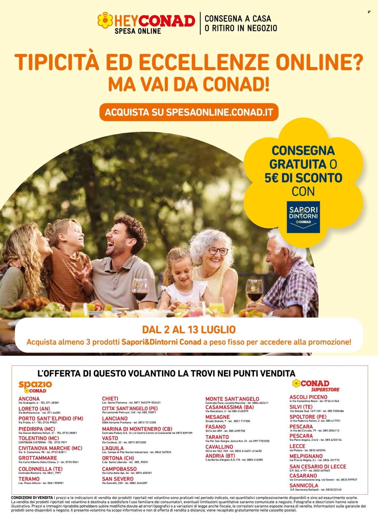 Volantino Conad - 3/7/2026 - 28/7/2026. Pagina 16