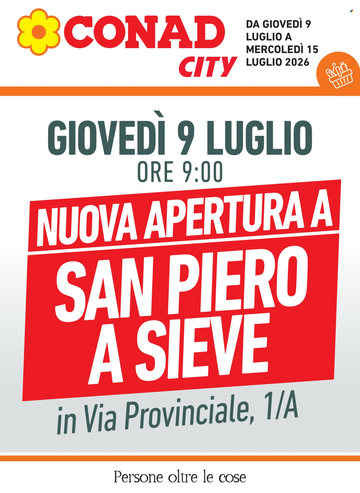Volantino Conad - 9/7/2026 - 15/7/2026. Pagina 1