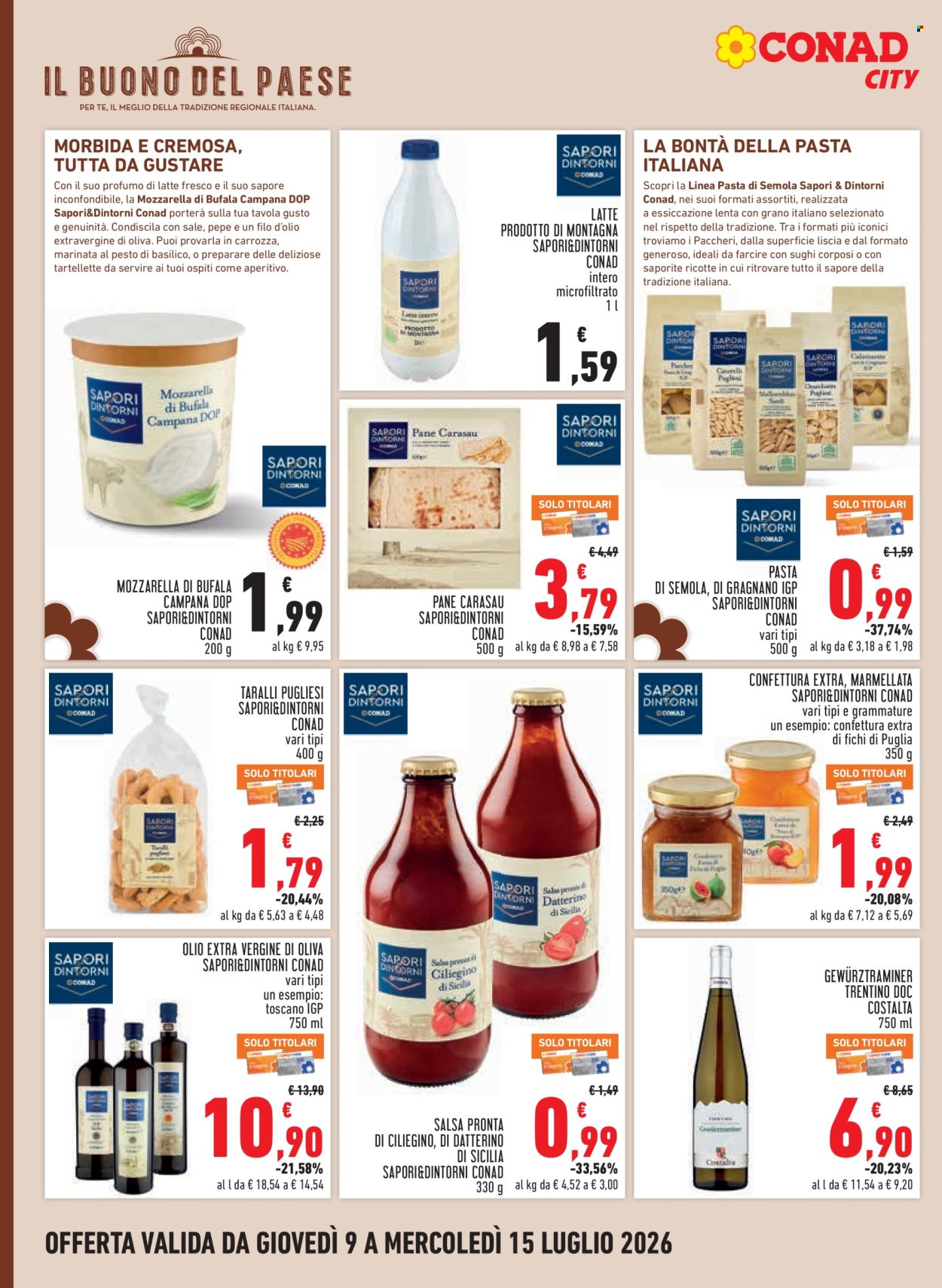 Volantino Conad - 9/7/2026 - 15/7/2026. Pagina 14