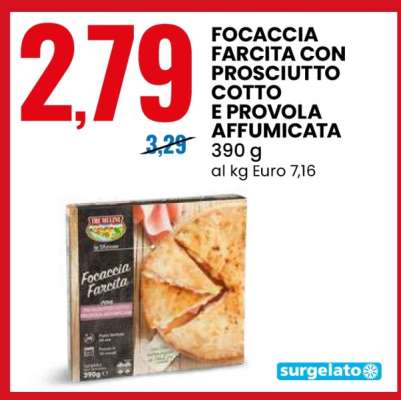 Focaccia farcita