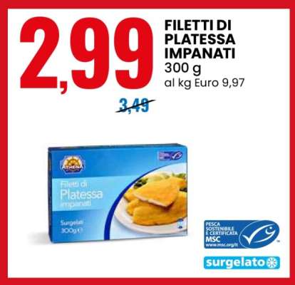 FILETTI DI PLATESSA IMPANATI