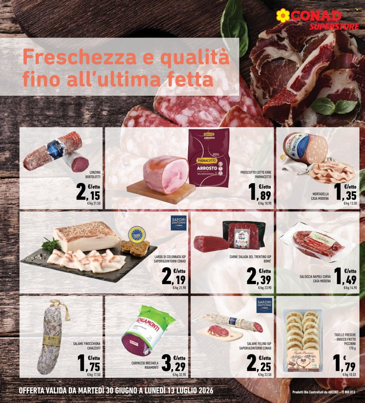 Volantino Conad Superstore - 30/6/2026 - 13/7/2026. Pagina 8