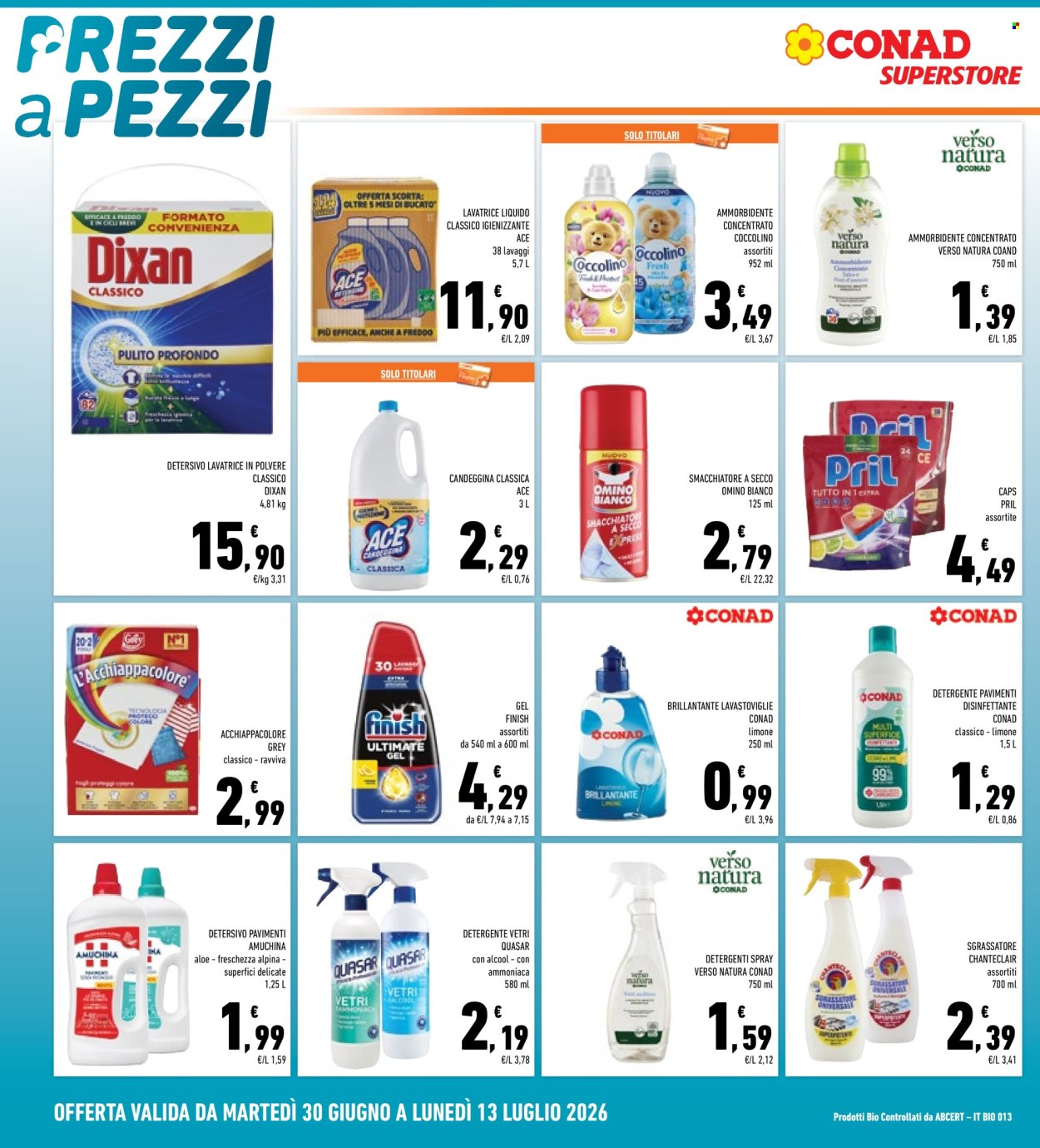 Volantino Conad Superstore - 30/6/2026 - 13/7/2026. Pagina 22