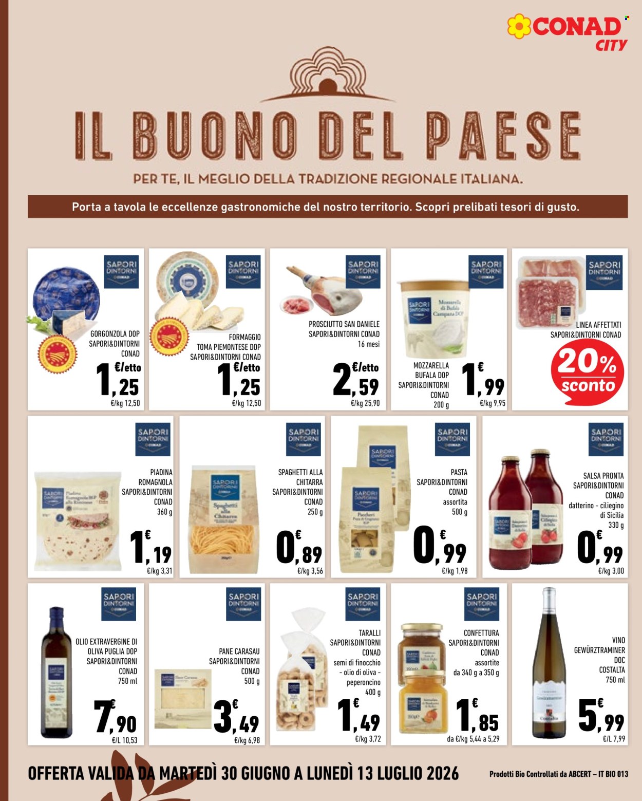 Volantino Conad - 30/6/2026 - 13/7/2026. Pagina 8