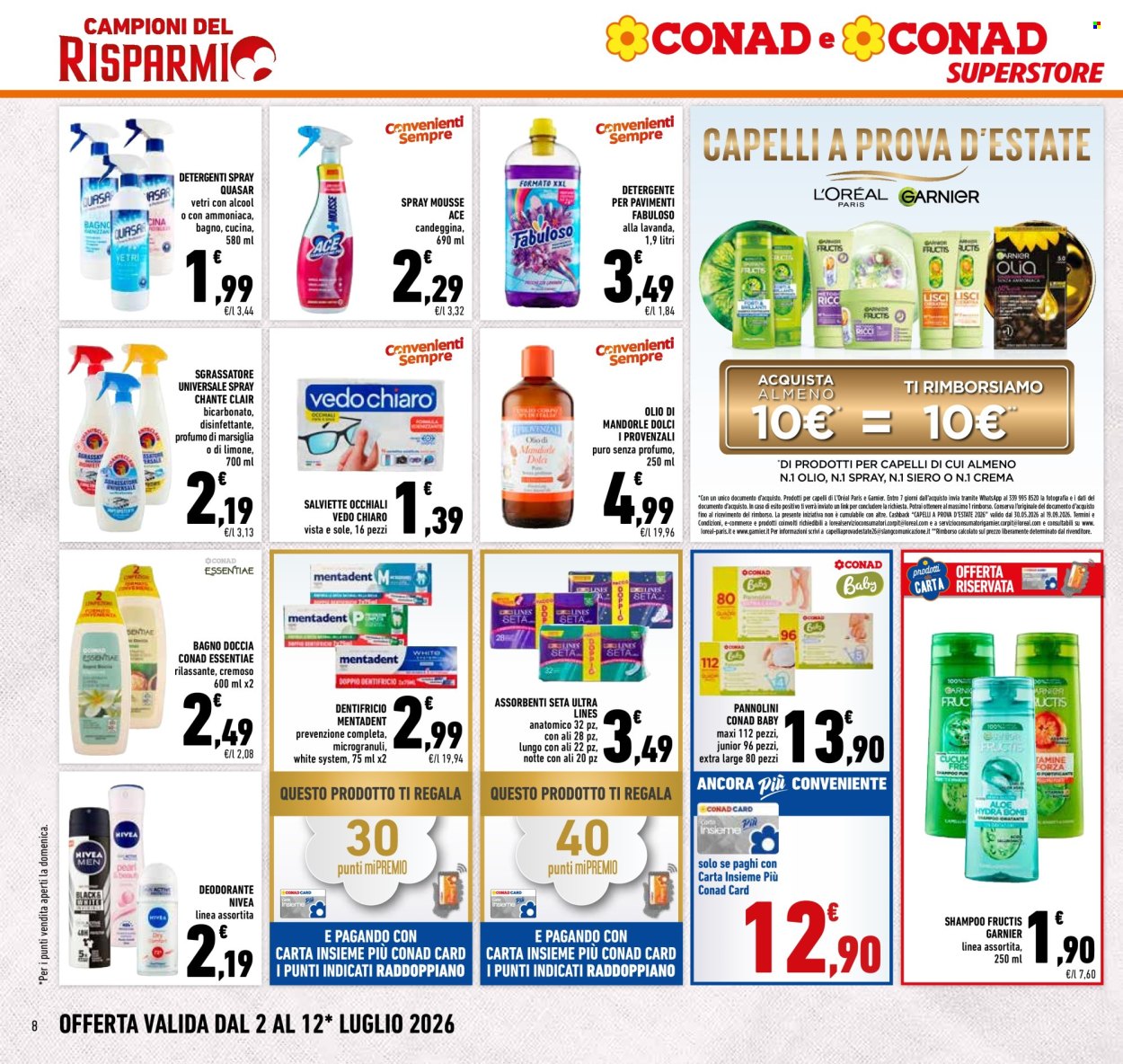Volantino Conad Superstore - 2/7/2026 - 12/7/2026. Pagina 8