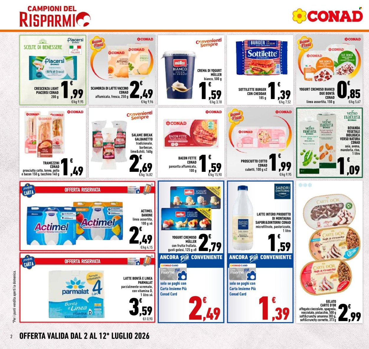 Volantino Conad - 2/7/2026 - 12/7/2026. Pagina 2
