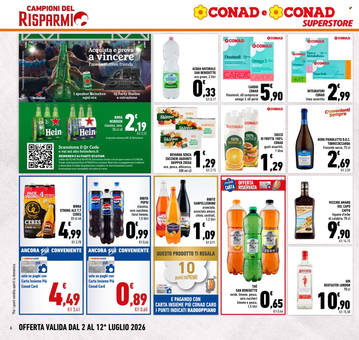 Volantino Conad Superstore - 2/7/2026 - 12/7/2026. Pagina 6