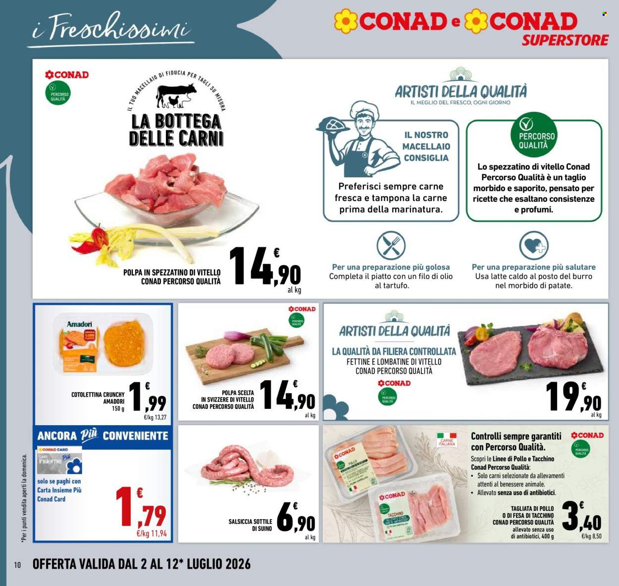 Volantino Conad Superstore - 2/7/2026 - 12/7/2026. Pagina 10