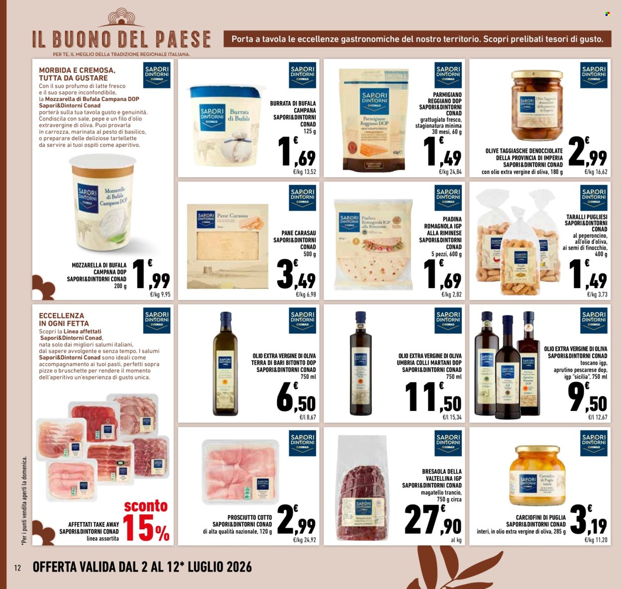 Volantino Conad Superstore - 2/7/2026 - 12/7/2026. Pagina 12
