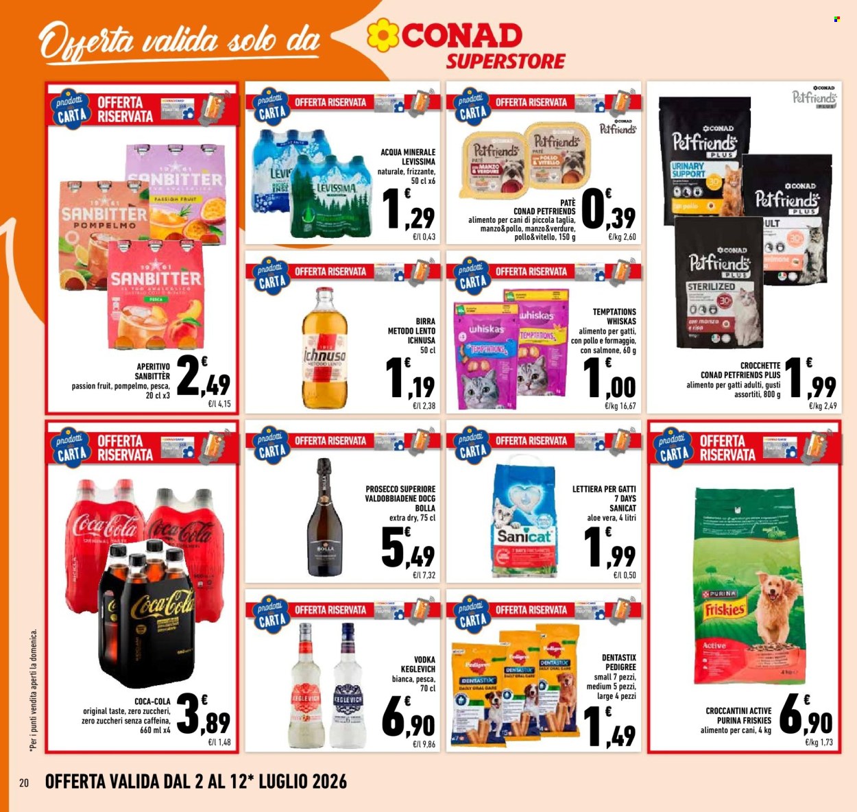 Volantino Conad Superstore - 2/7/2026 - 12/7/2026. Pagina 20