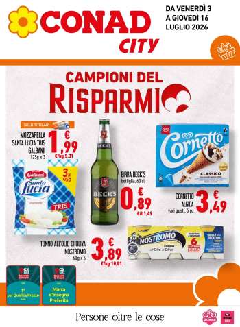 Volantino Conad - 3/7/2026 - 16/7/2026.