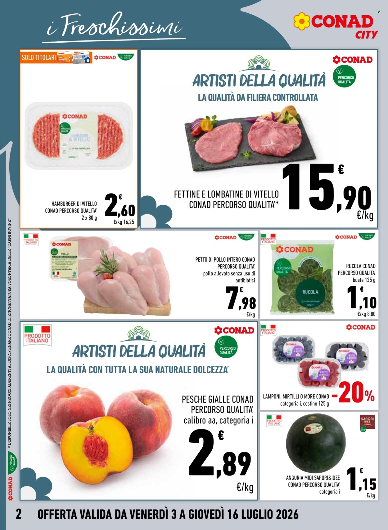 Volantino Conad - 3/7/2026 - 16/7/2026. Pagina 2