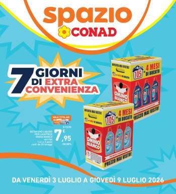 Volantino Spazio Conad - 3/7/2026 - 9/7/2026.