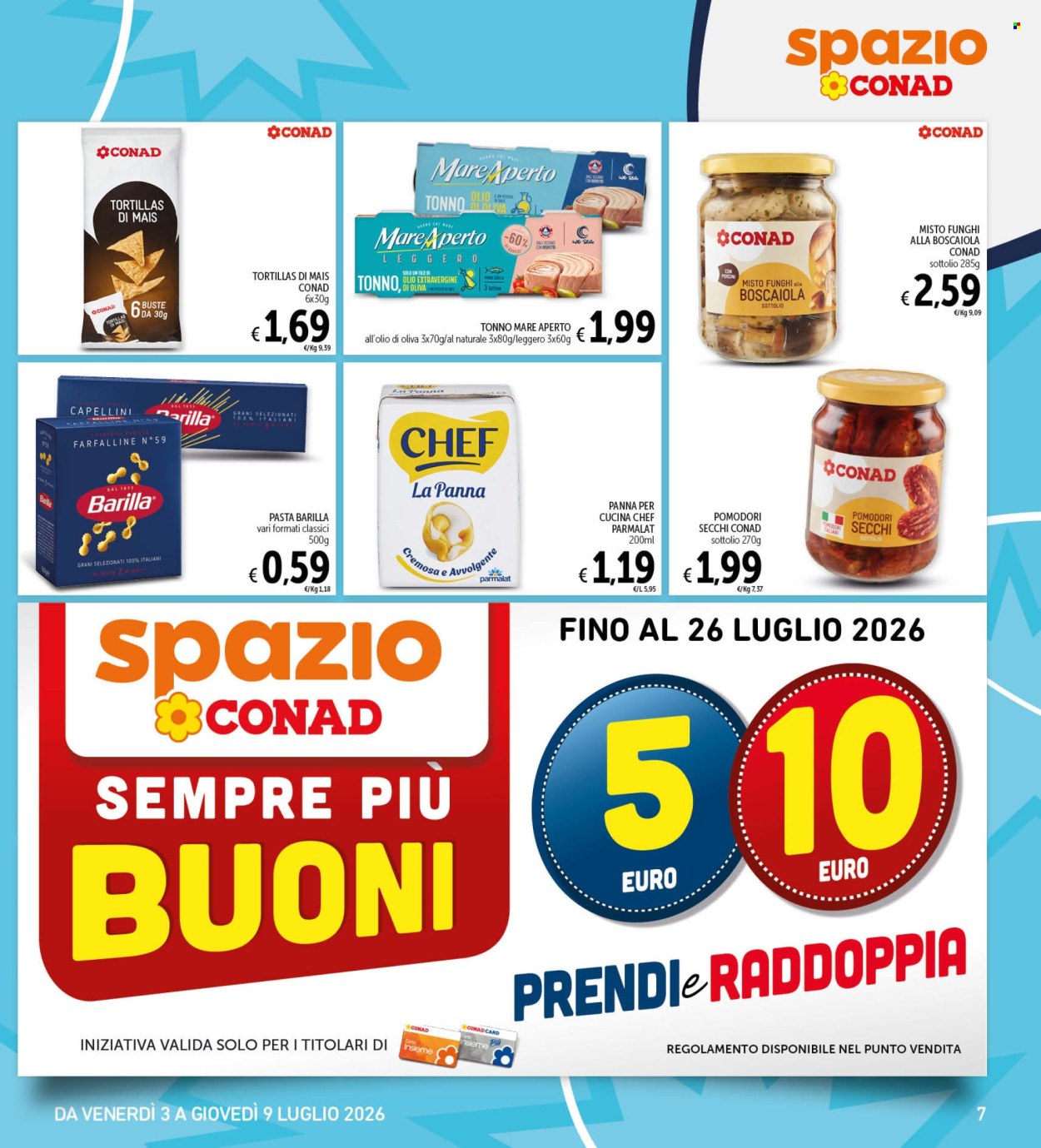 Volantino Spazio Conad - 3/7/2026 - 9/7/2026. Pagina 7