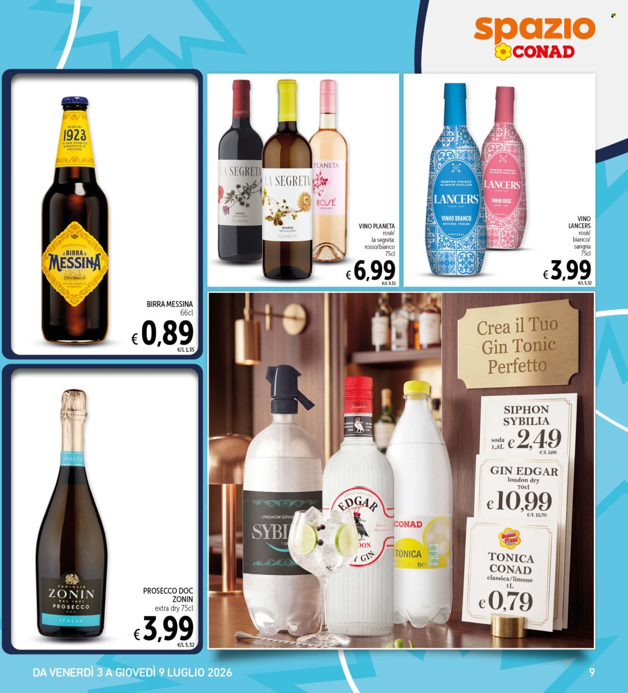 Volantino Spazio Conad - 3/7/2026 - 9/7/2026. Pagina 9