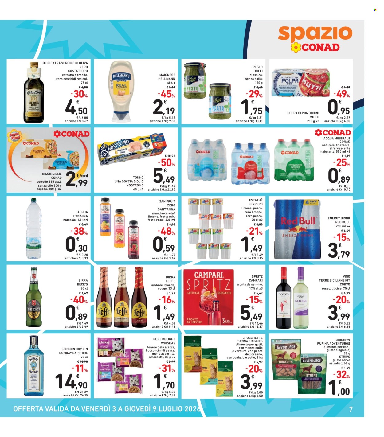 Volantino Spazio Conad - 3/7/2026 - 9/7/2026. Pagina 7