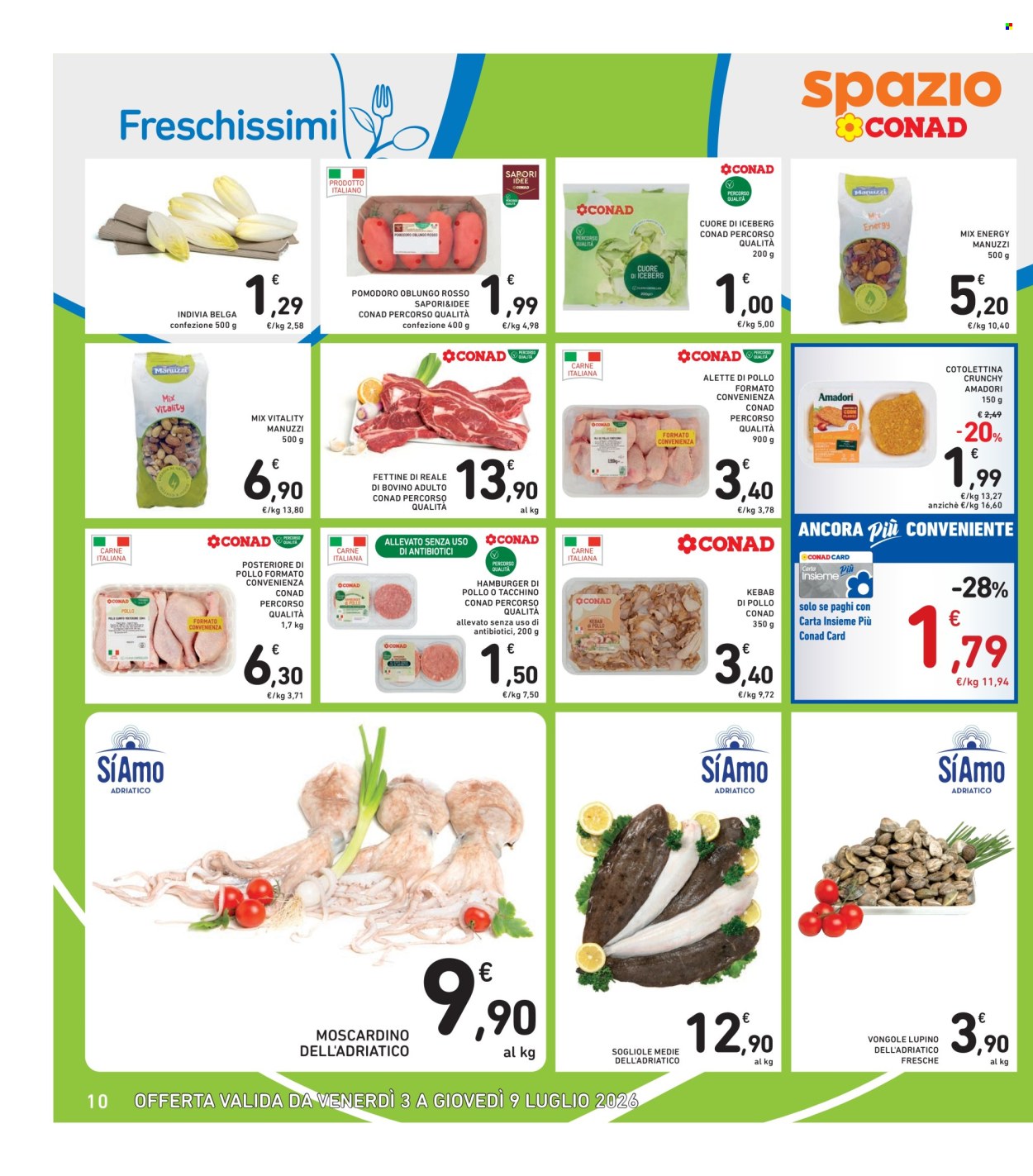 Volantino Spazio Conad - 3/7/2026 - 9/7/2026. Pagina 10