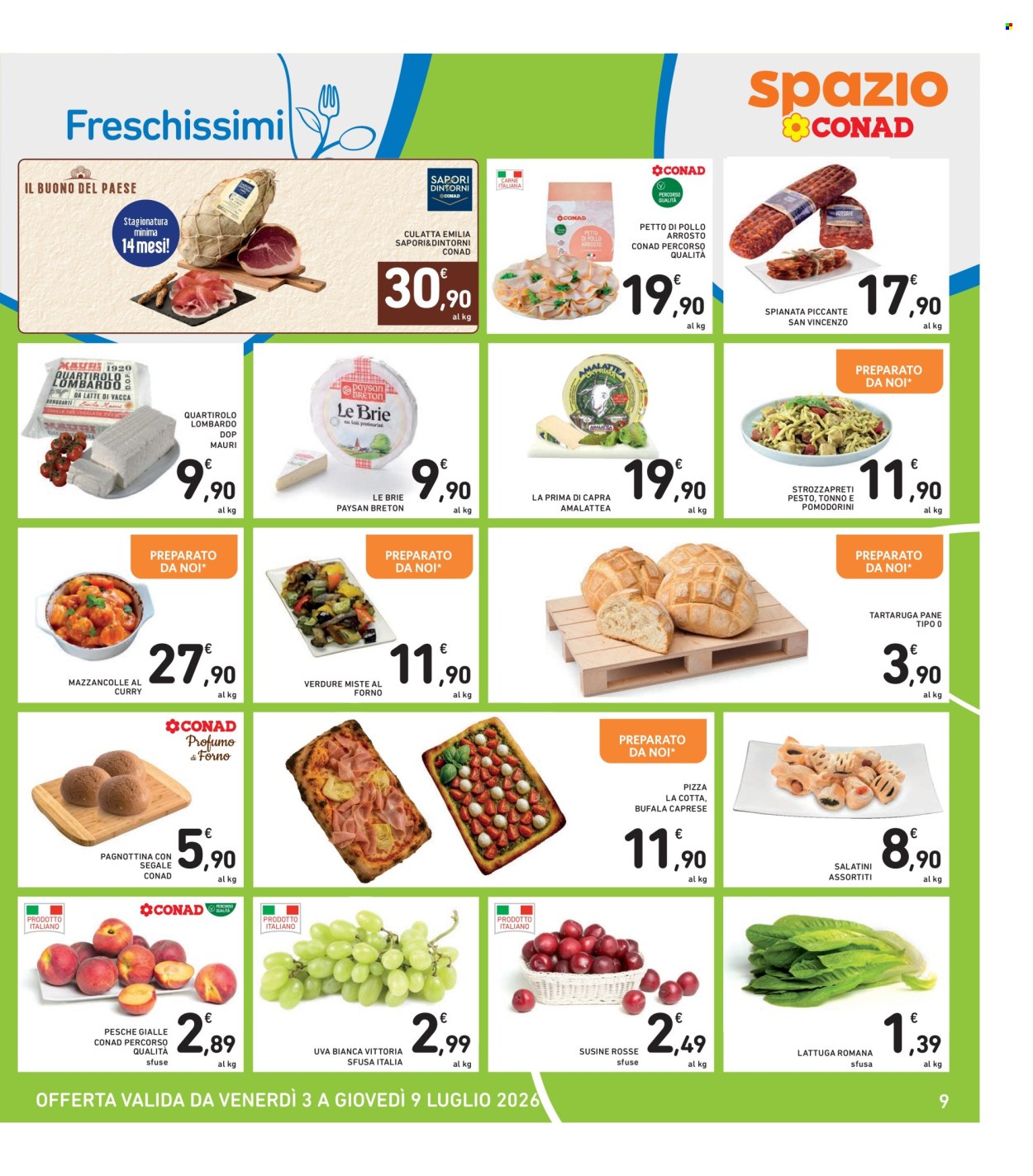 Volantino Spazio Conad - 3/7/2026 - 9/7/2026. Pagina 9