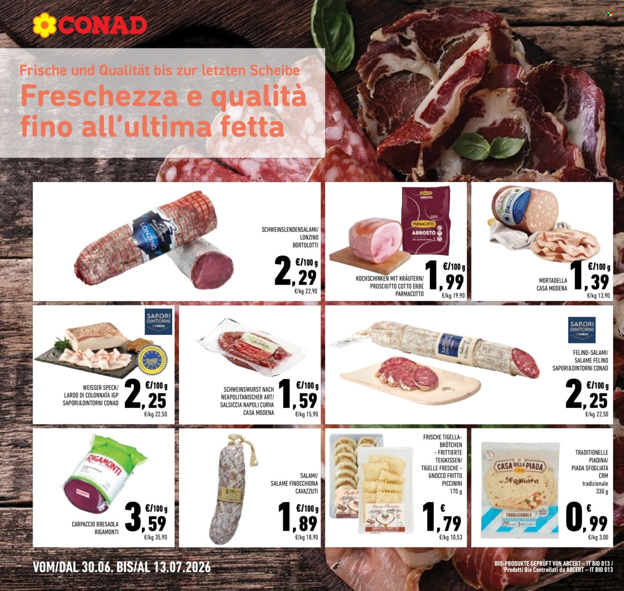 Volantino Conad - 30/6/2026 - 13/7/2026. Pagina 8