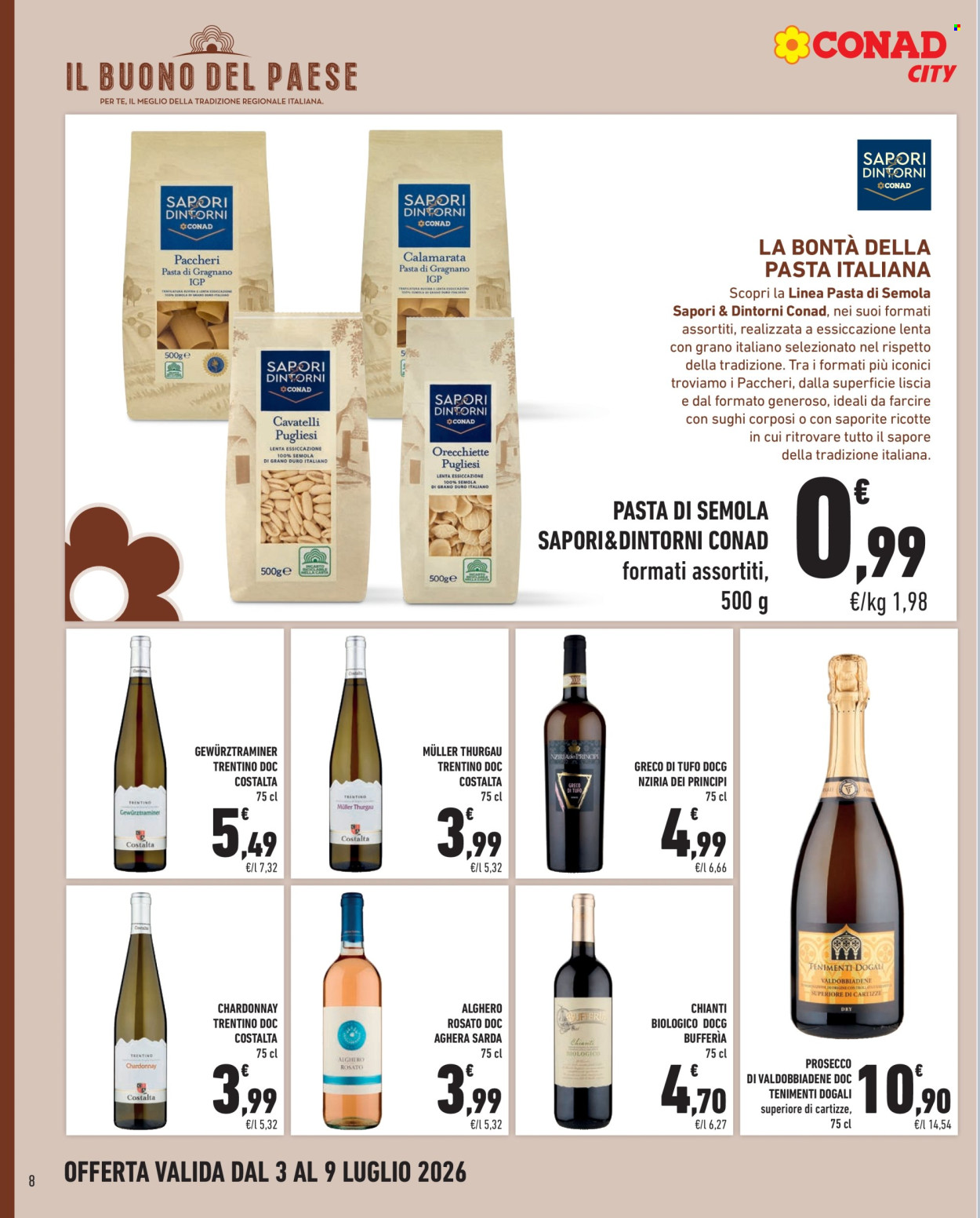 Volantino Conad City - 3/7/2026 - 9/7/2026. Pagina 8