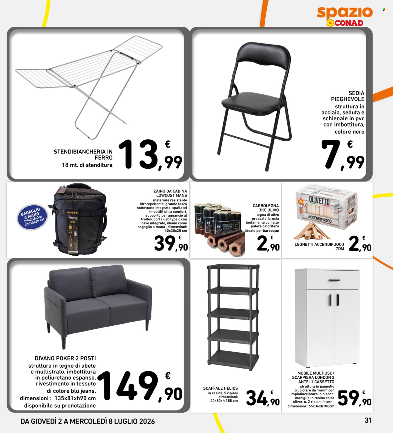 Volantino Spazio Conad - 2/7/2026 - 8/7/2026. Pagina 31