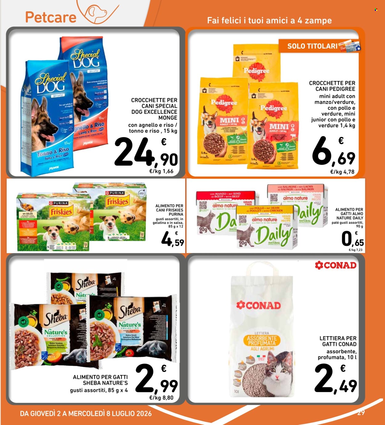 Volantino Spazio Conad - 2/7/2026 - 8/7/2026. Pagina 29