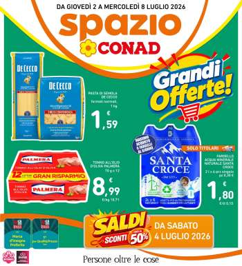 Volantino Spazio Conad - 2/7/2026 - 8/7/2026.
