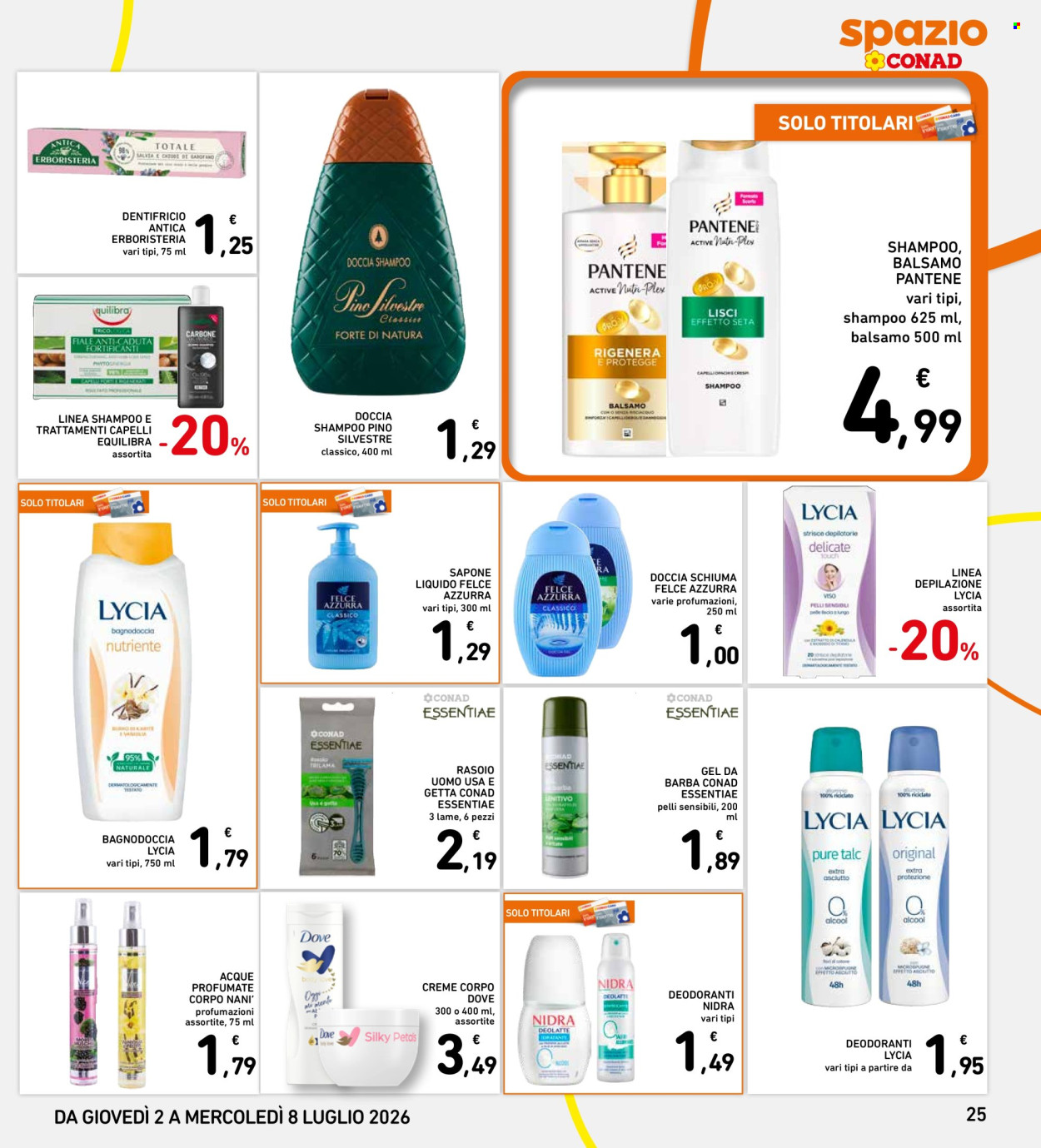 Volantino Spazio Conad - 2/7/2026 - 8/7/2026. Pagina 25