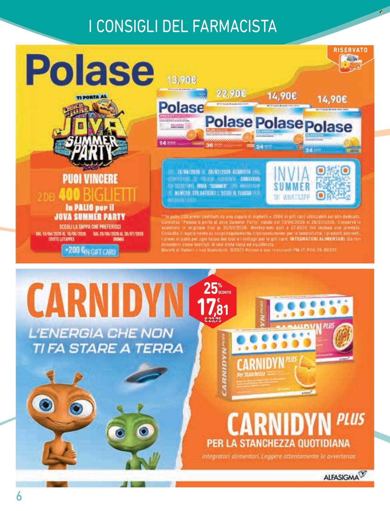 Volantino Parafarmacia Conad - 30/6/2026 - 29/7/2026. Pagina 6