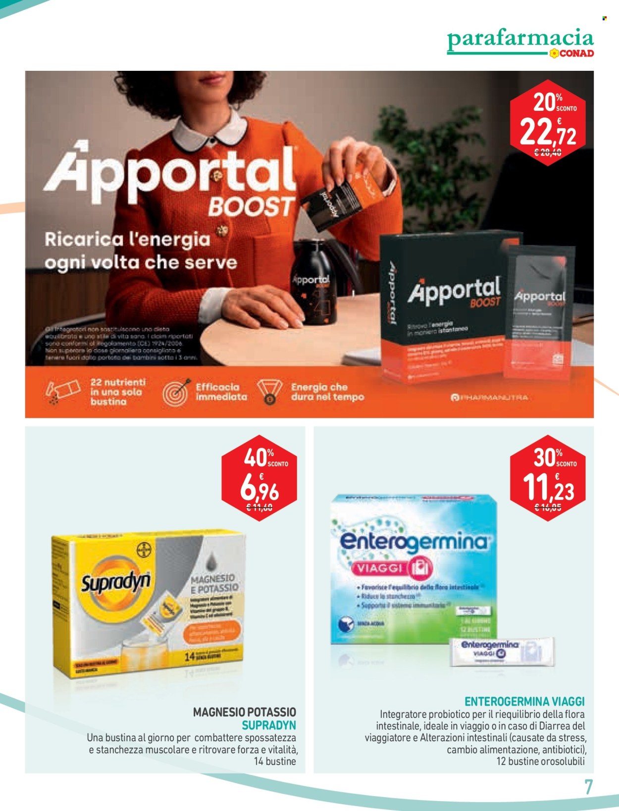 Volantino Parafarmacia Conad - 30/6/2026 - 29/7/2026. Pagina 7