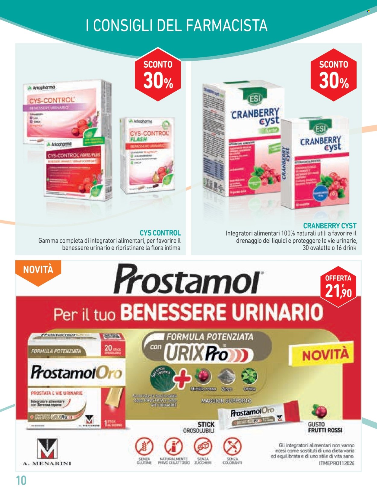 Volantino Parafarmacia Conad - 30/6/2026 - 29/7/2026. Pagina 10