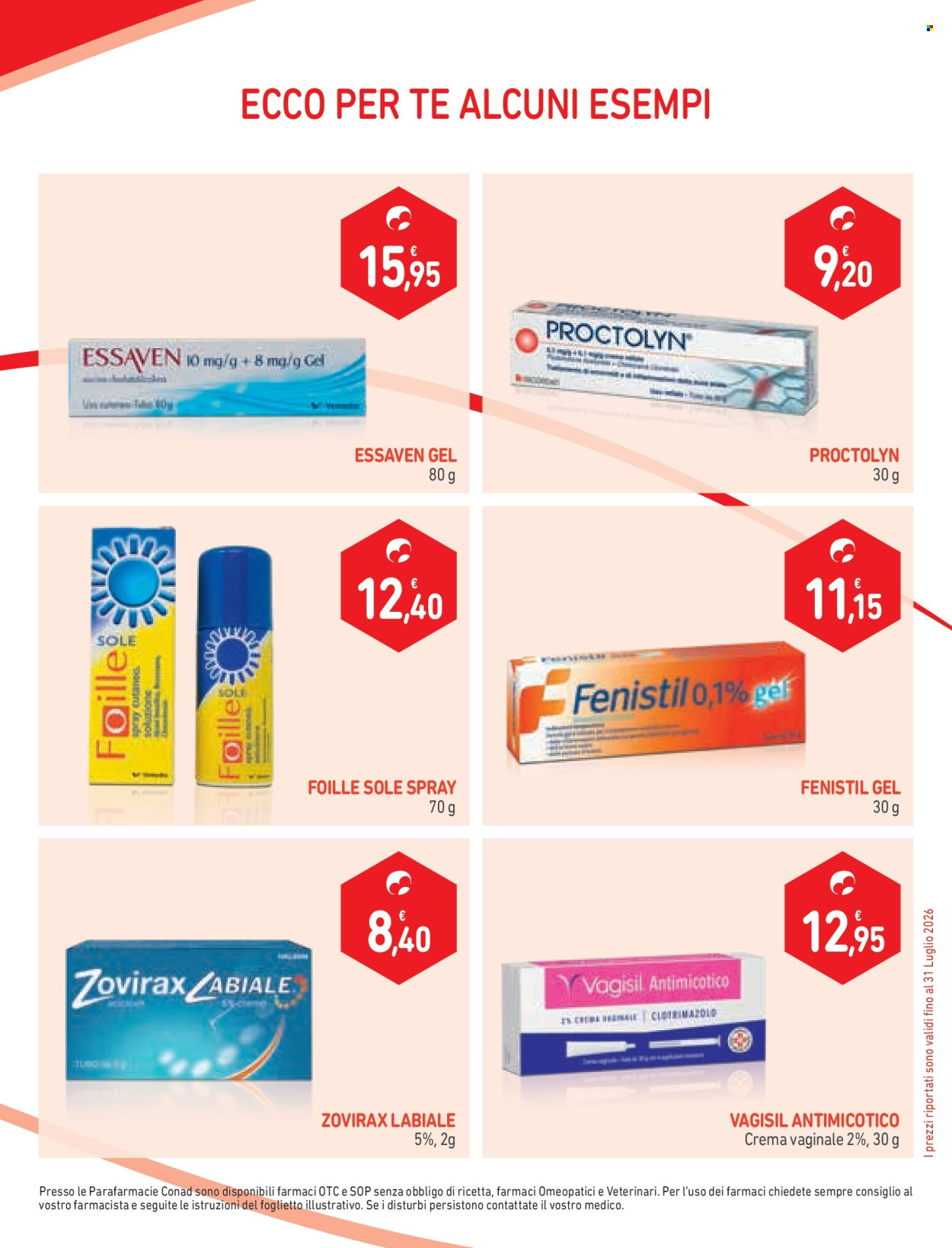 Volantino Parafarmacia Conad - 30/6/2026 - 29/7/2026. Pagina 35