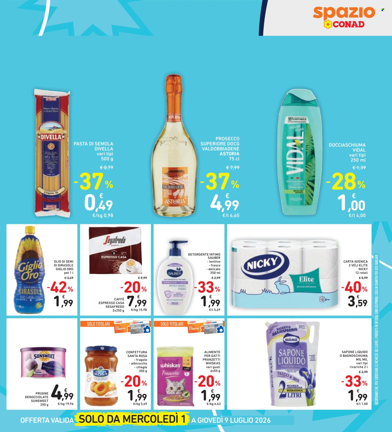 Volantino Spazio Conad - 1/7/2026 - 9/7/2026. Pagina 3