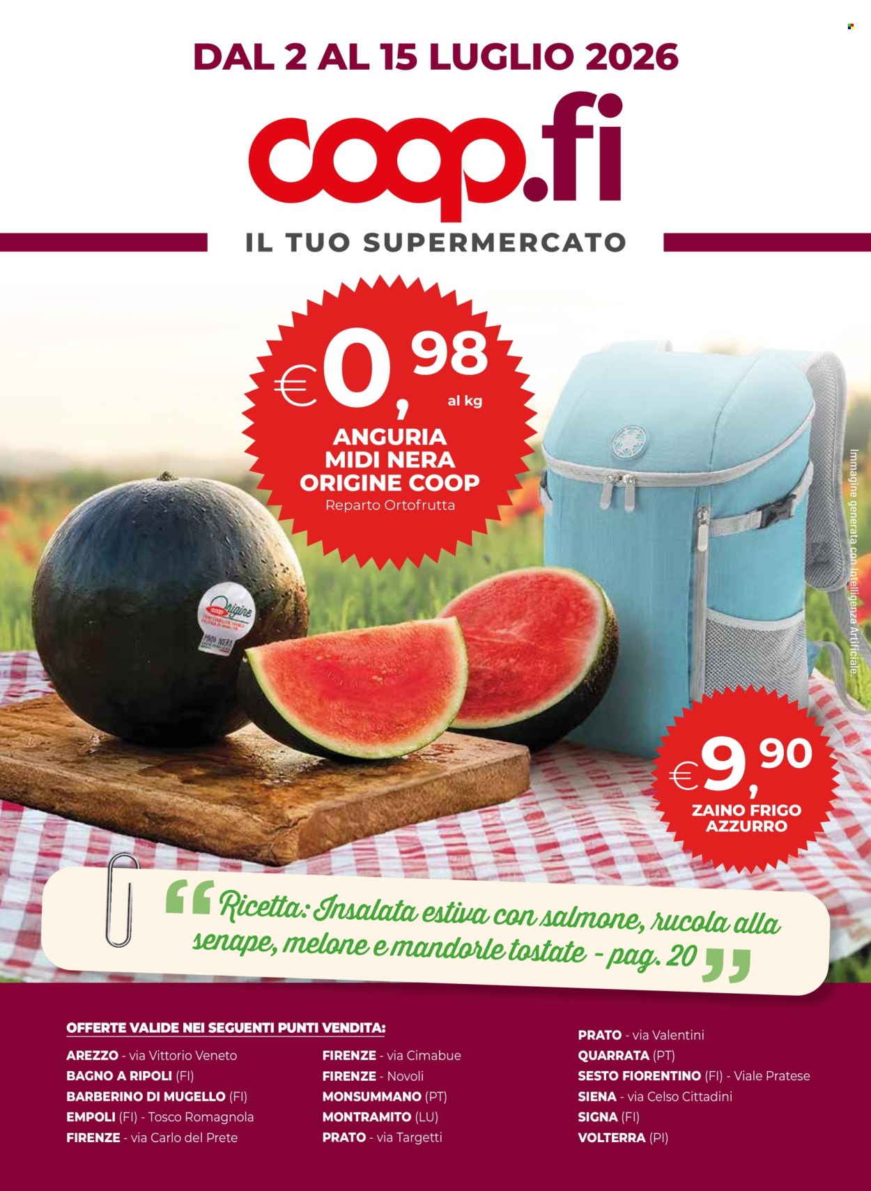 Volantino Coop - 2/7/2026 - 15/7/2026. Pagina 1