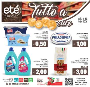 Volantino Eté - 3/7/2026 - 15/7/2026.