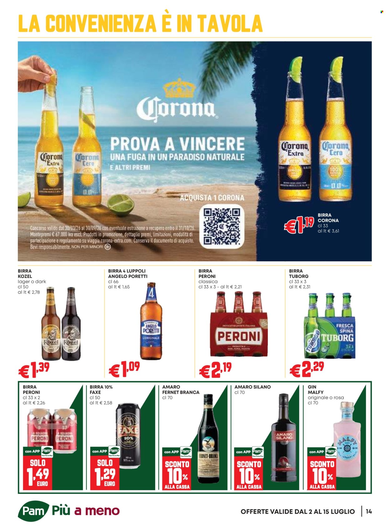 Volantino Pam Panorama - 2/7/2026 - 15/7/2026. Pagina 14