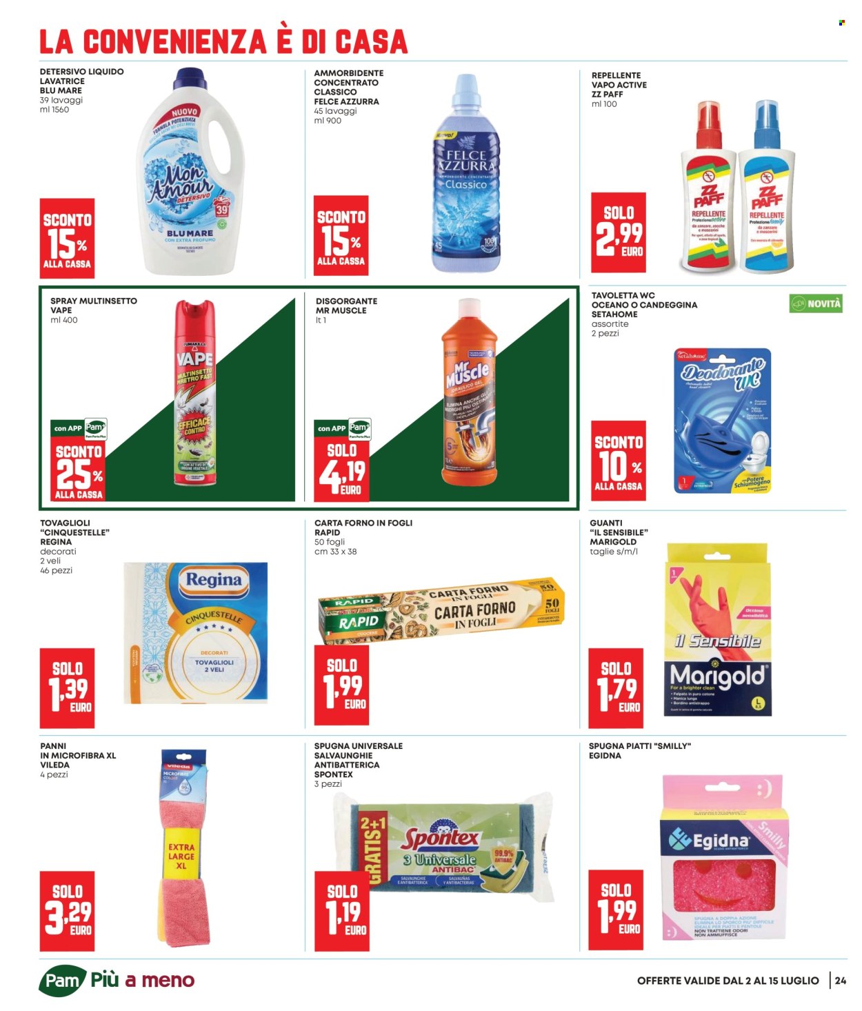 Volantino Pam Panorama - 2/7/2026 - 15/7/2026. Pagina 24