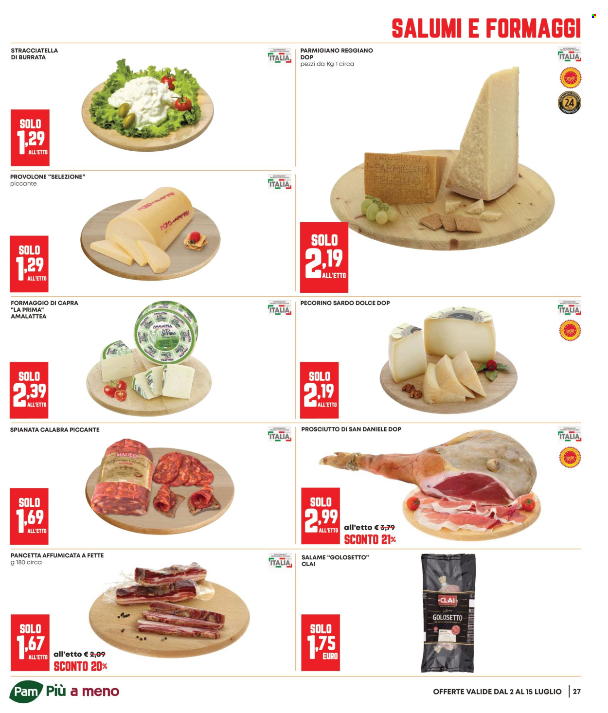 Volantino Pam Panorama - 2/7/2026 - 15/7/2026. Pagina 27