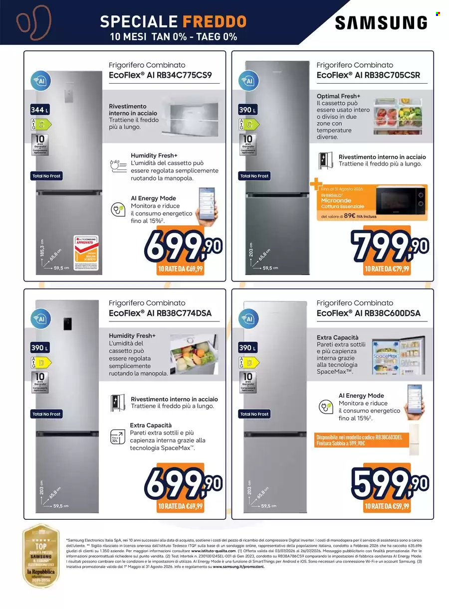 Volantino Unieuro - 3/7/2026 - 26/7/2026. Pagina 4