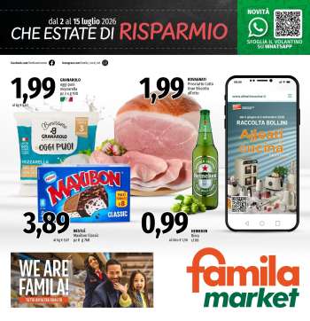 Volantino Famila - 2/7/2026 - 15/7/2026.