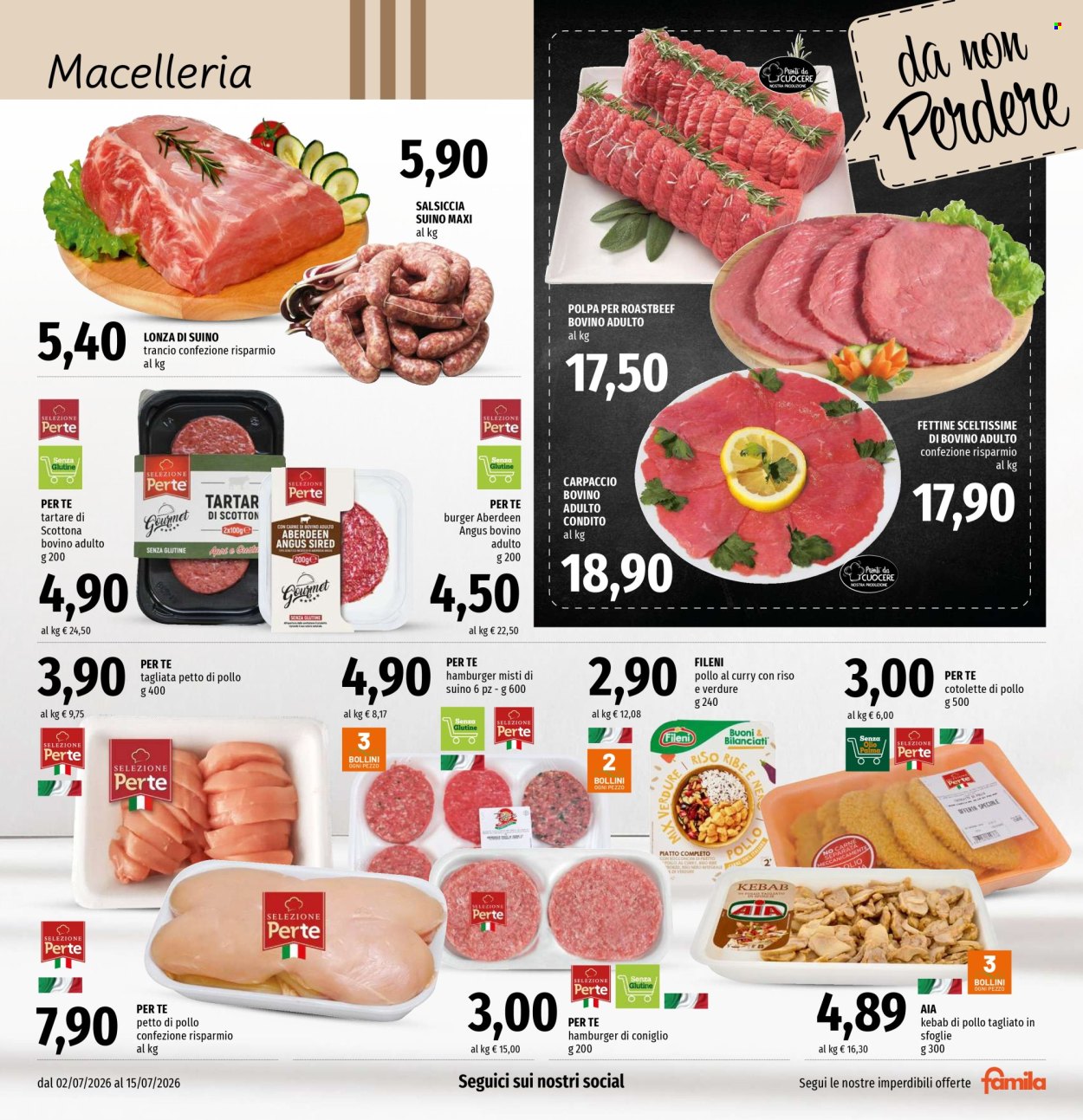 Volantino Famila - 2/7/2026 - 15/7/2026. Pagina 3