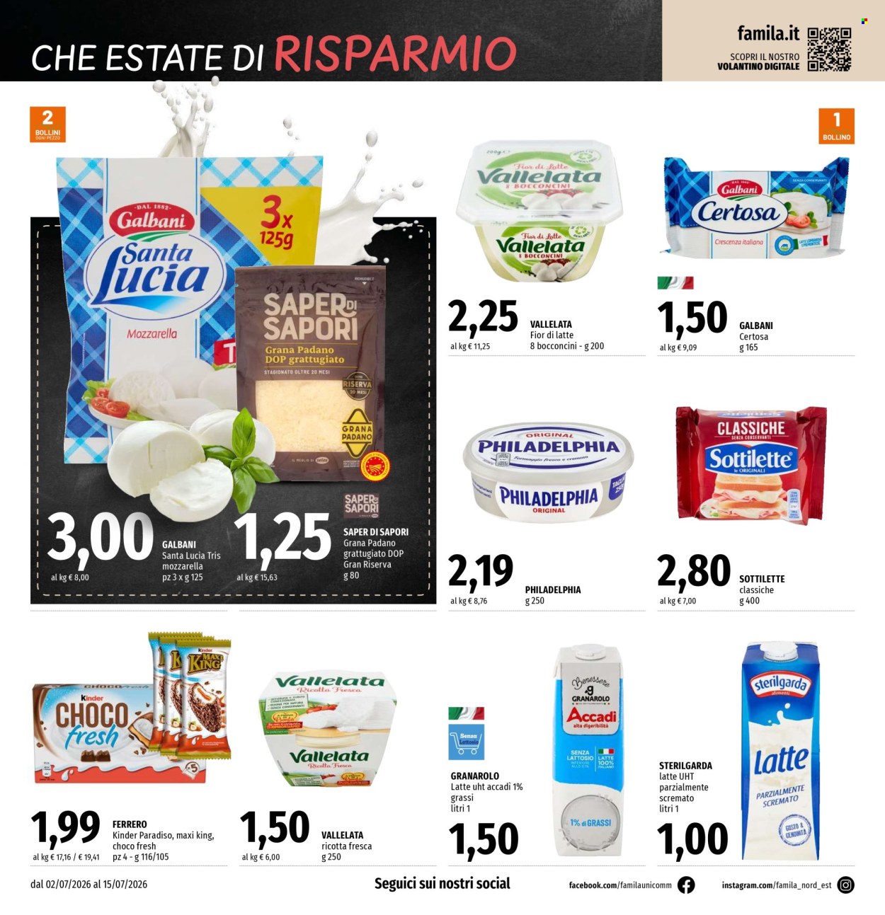 Volantino Famila - 2/7/2026 - 15/7/2026. Pagina 6