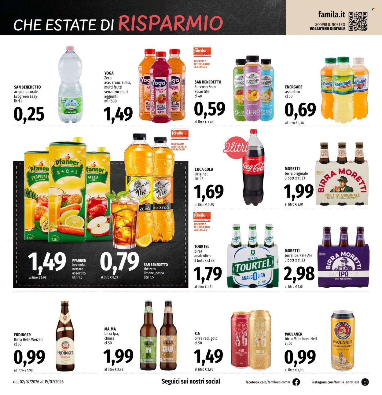Volantino Famila - 2/7/2026 - 15/7/2026. Pagina 16