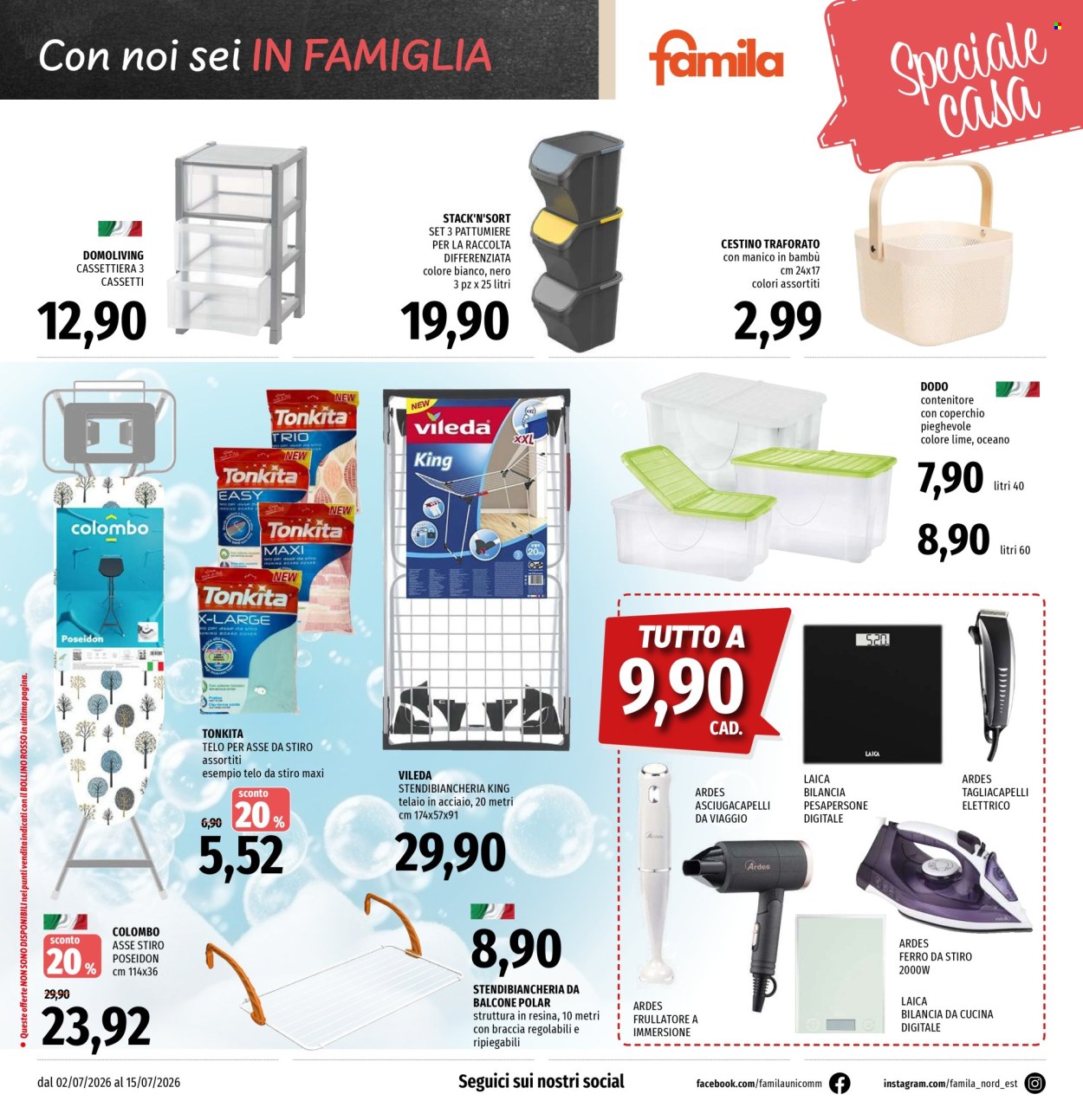 Volantino Famila - 2/7/2026 - 15/7/2026. Pagina 20