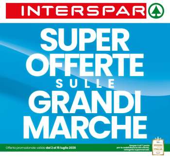 Volantino Interspar - 2/7/2026 - 15/7/2026.