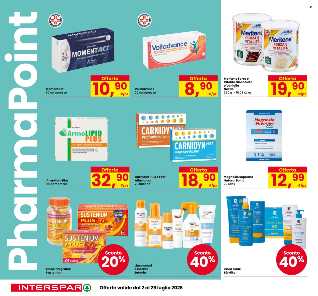 Volantino Interspar - 2/7/2026 - 29/7/2026. Pagina 2