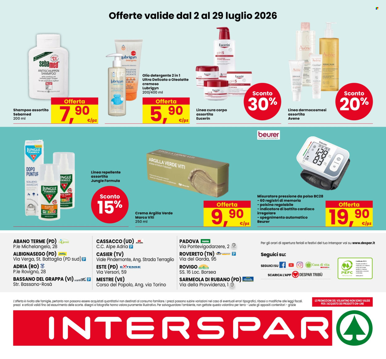 Volantino Interspar - 2/7/2026 - 29/7/2026. Pagina 4