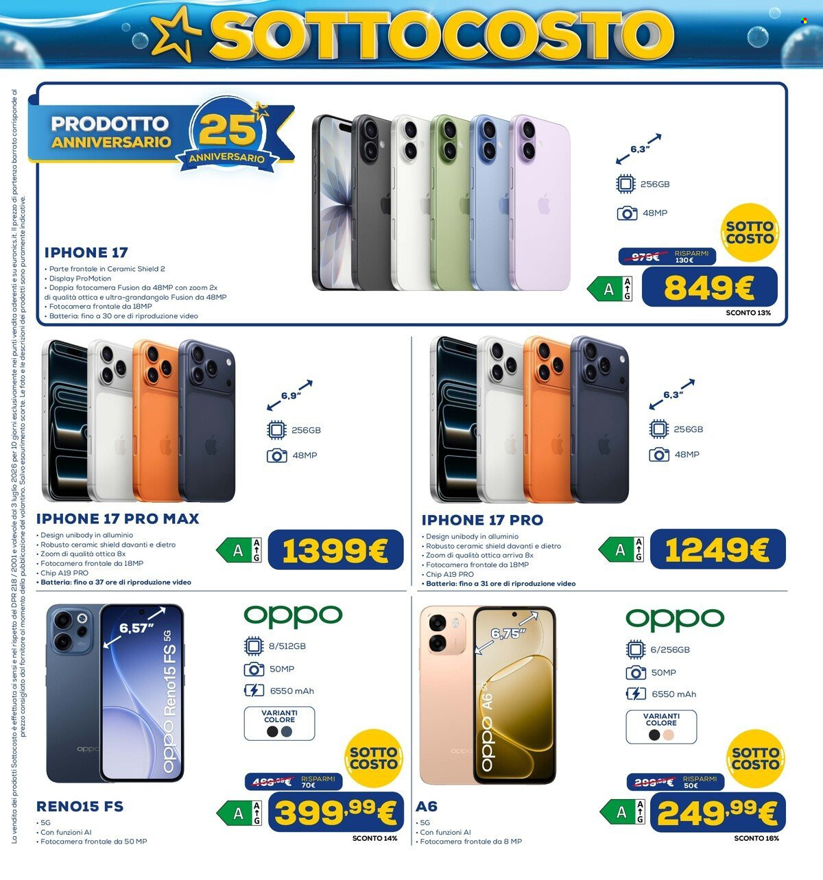 Volantino Euronics - 3/7/2026 - 15/7/2026. Pagina 3